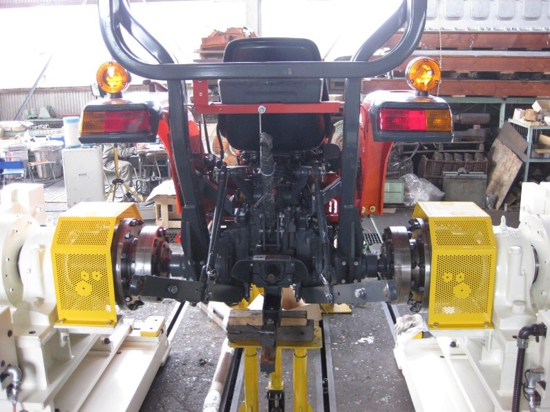 Solution of axle test